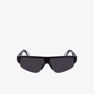 Lacoste Mask Active Sunglasses Matt Black | SWDB-24513